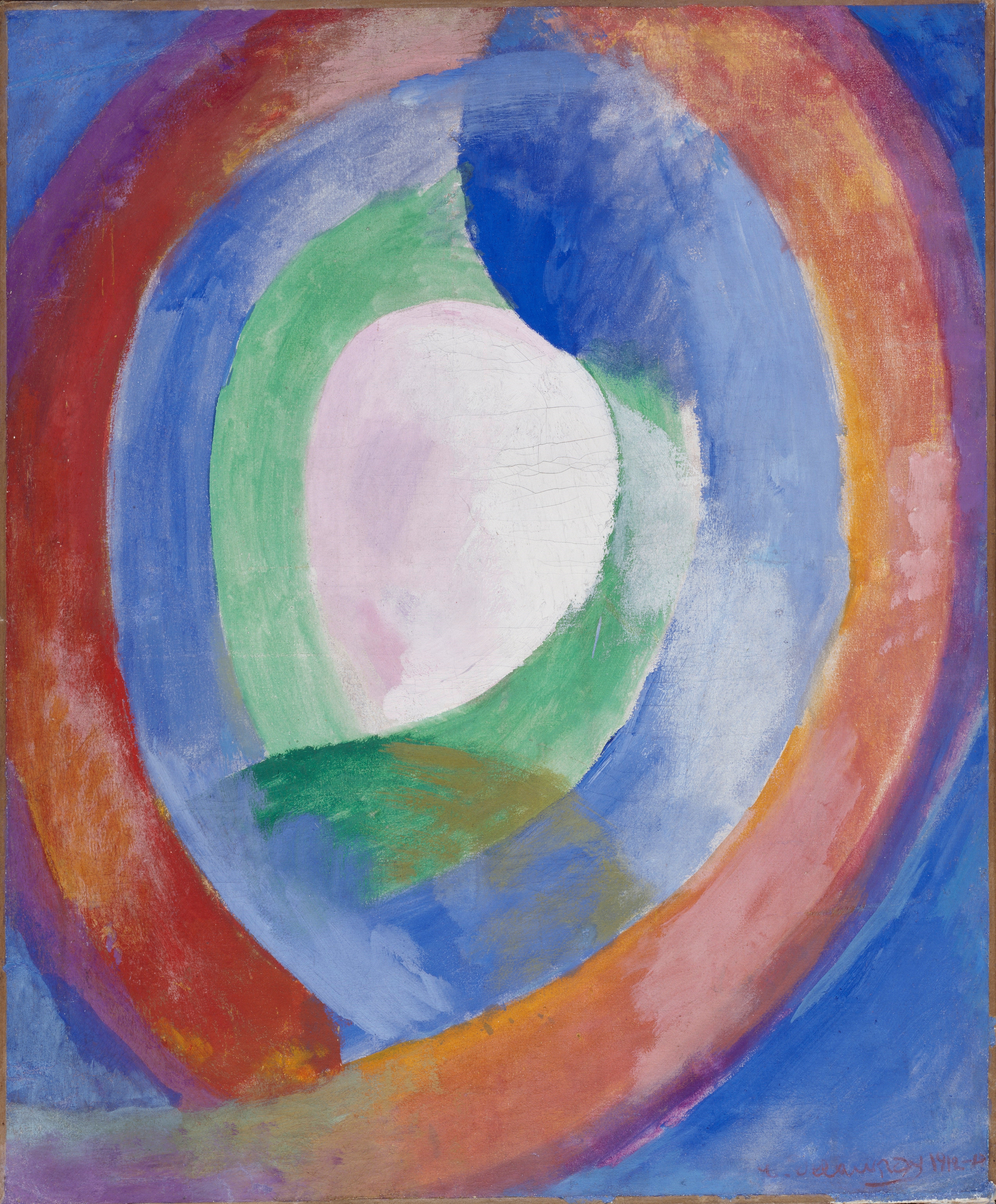 Robert Delaunay, ‘Circular Shapes, Moon no 1’, 1913