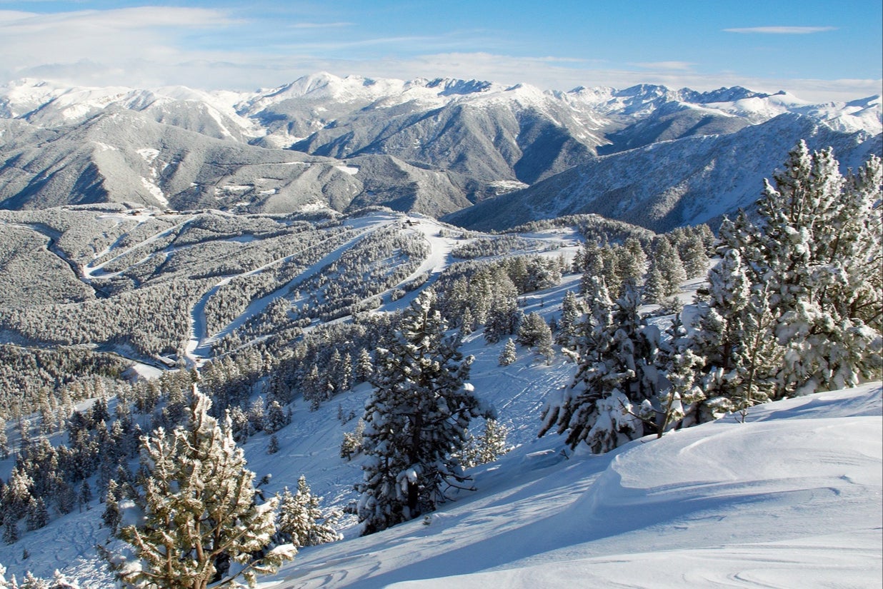 Andorra’s peaks boast high-altitude nursery slopes