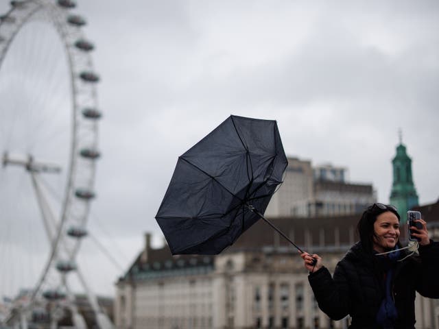 <p>The Met Office warned that heavy rain could cause travel disruption</p>