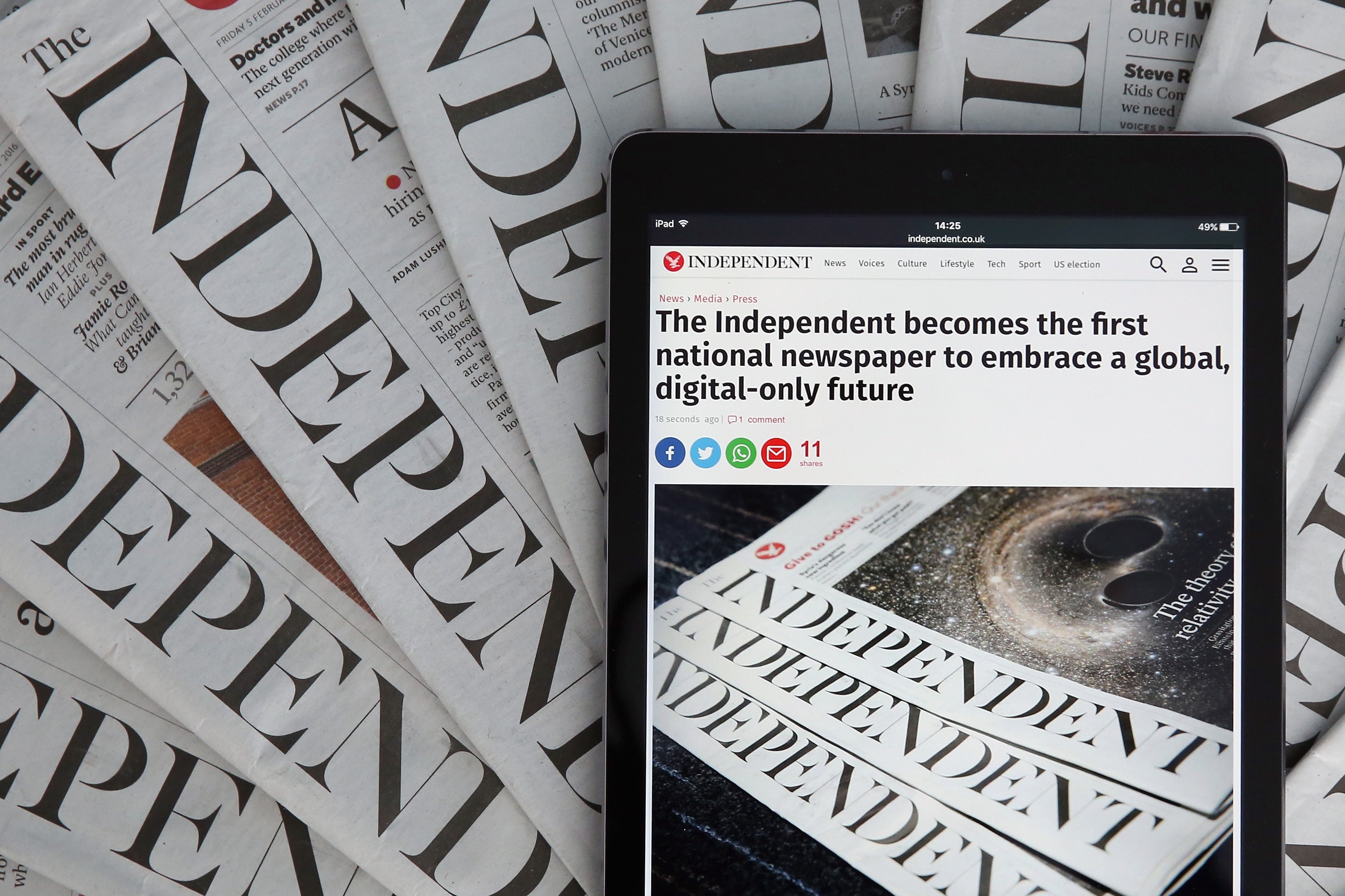 Independent Digital News and Media said on Thursday that it had reached an agreement with US-based BuzzFeed Inc which will create a “digital supergroup”