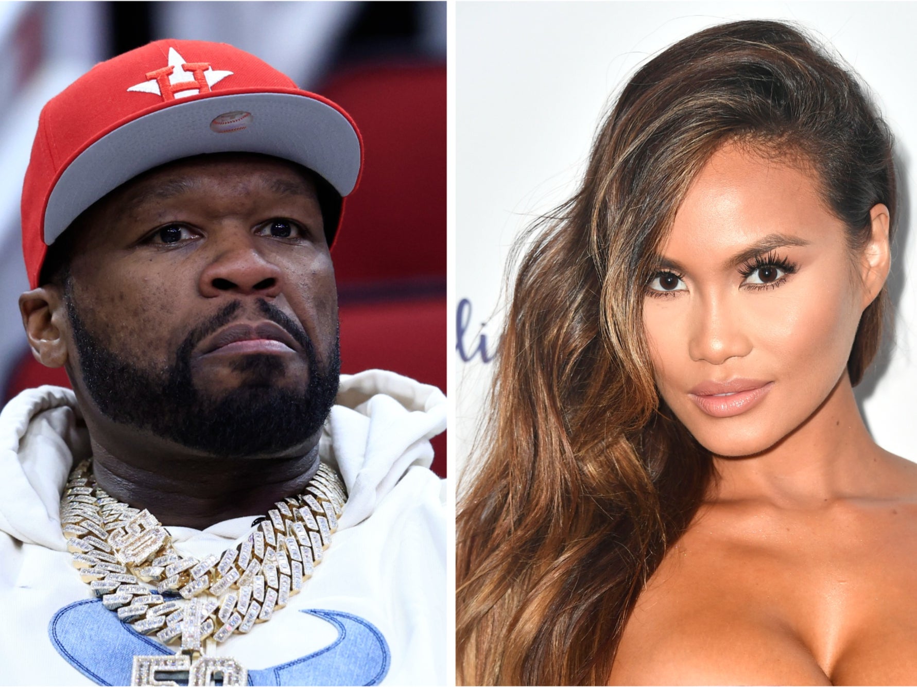 Daphne Joy and 50 Cent, pictured, were previously in a relationship