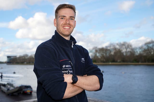 Glenister hopes Oxford can secure the Boat Race trophy to mark his rowing swan song (Zac Goodwin/PA)