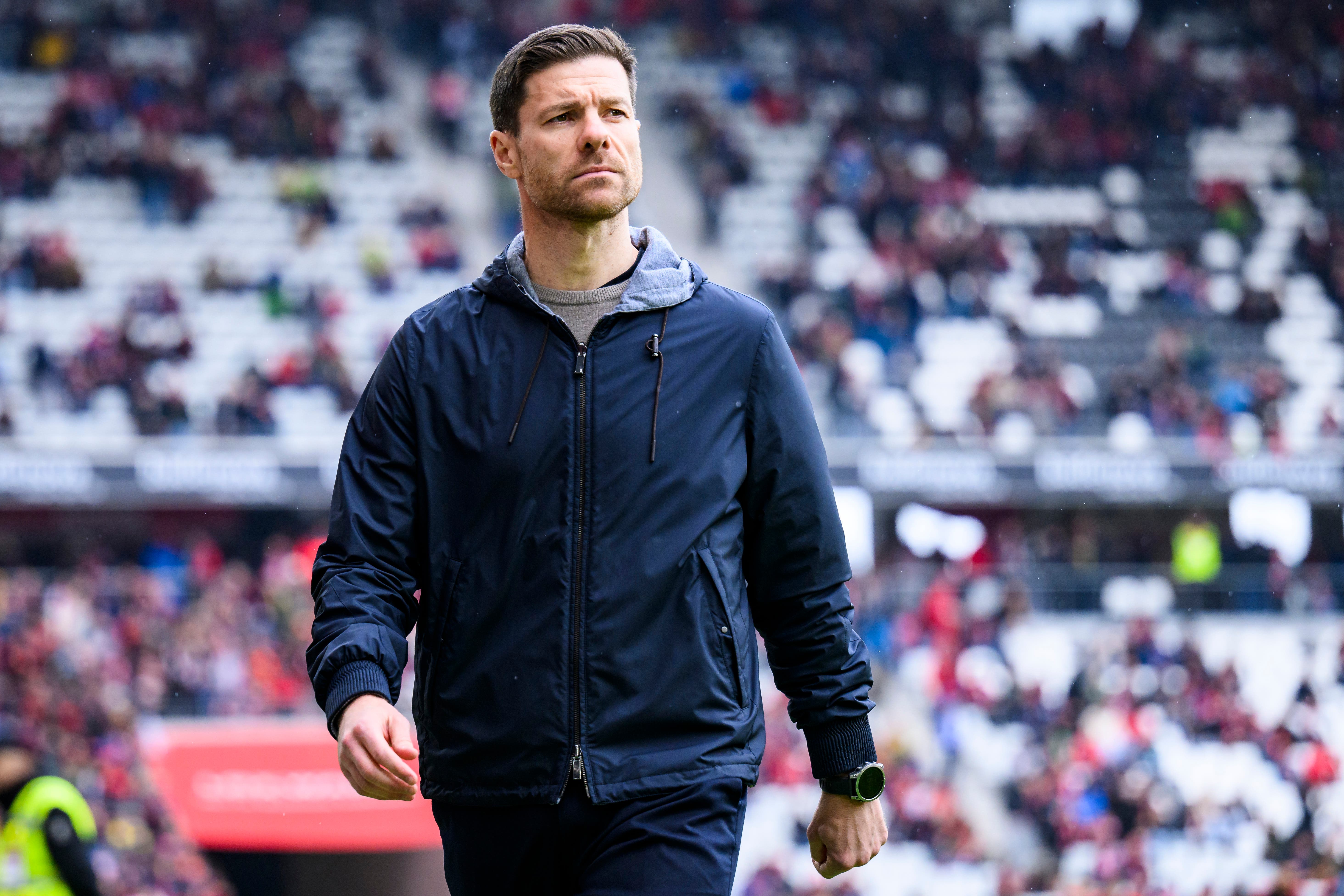 Xabi Alonso is sticking with Bayer Leverkusen (Tom Weller/AP)