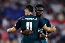 Mikel Arteta gives triple injury update as Arsenal prepare to face Man City