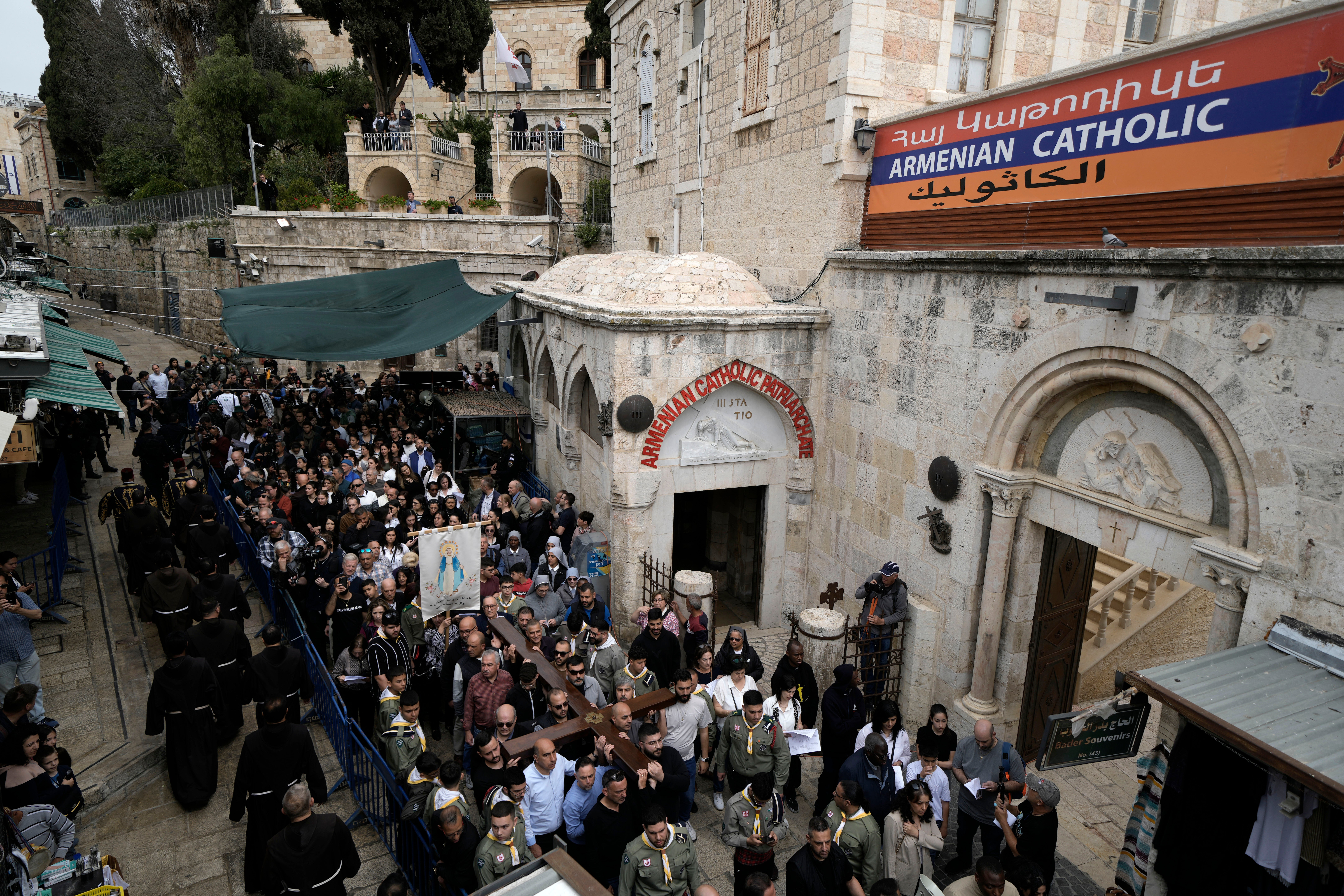 Israel Palestinians Holy Week