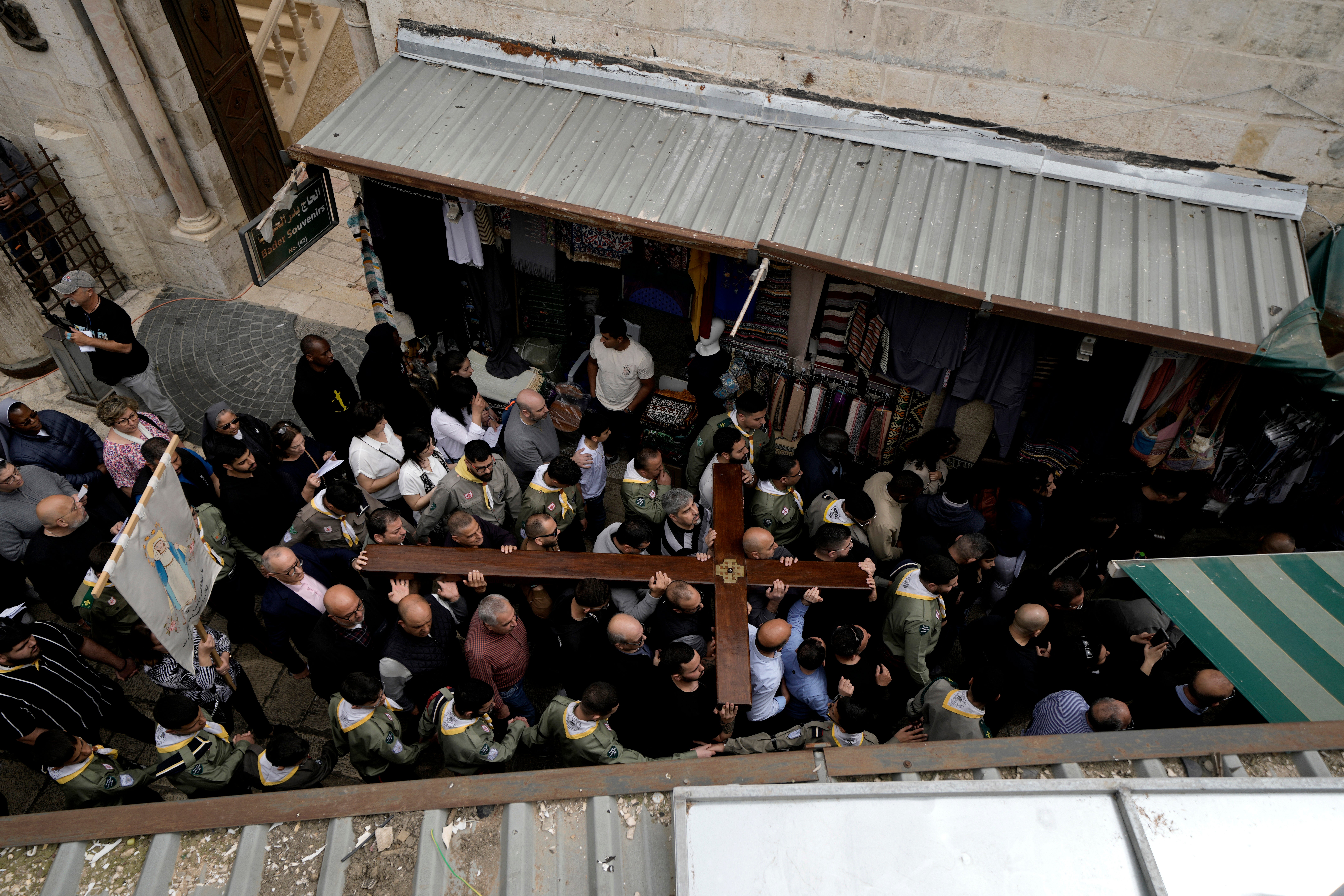 Israel Palestinians Holy Week