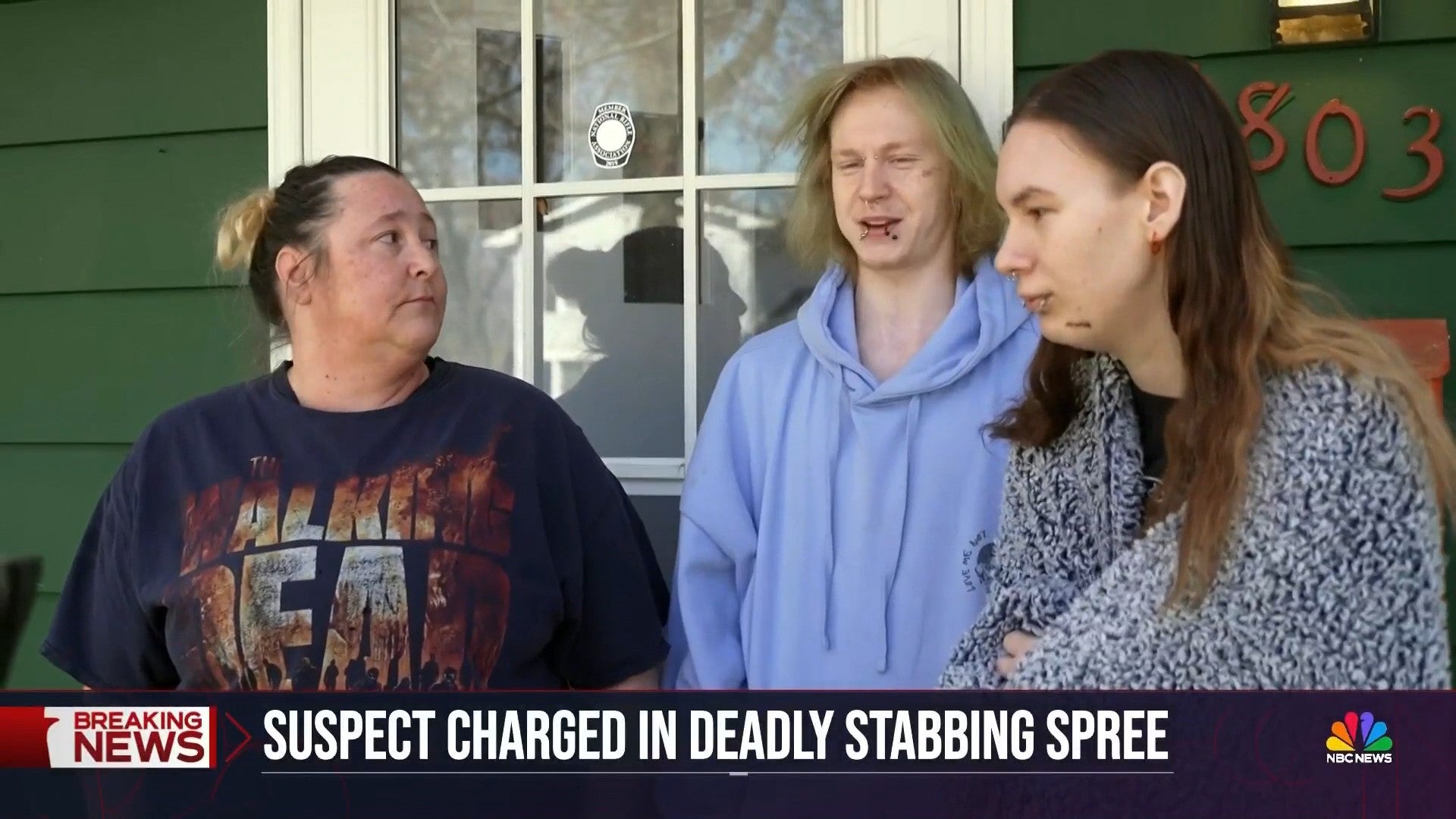 <p>Darlene Weber and her children Cathy Gilfillan and Jacob Vollman were attacked in their home in Rockford on 27 March</p>