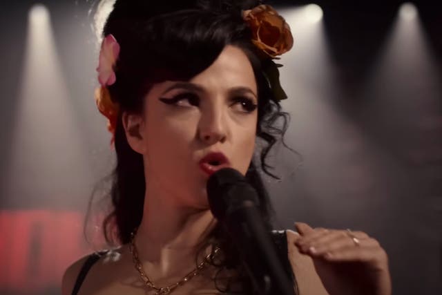 <p>Marisa Abela as Amy Winehouse in ‘Back to Black’</p>