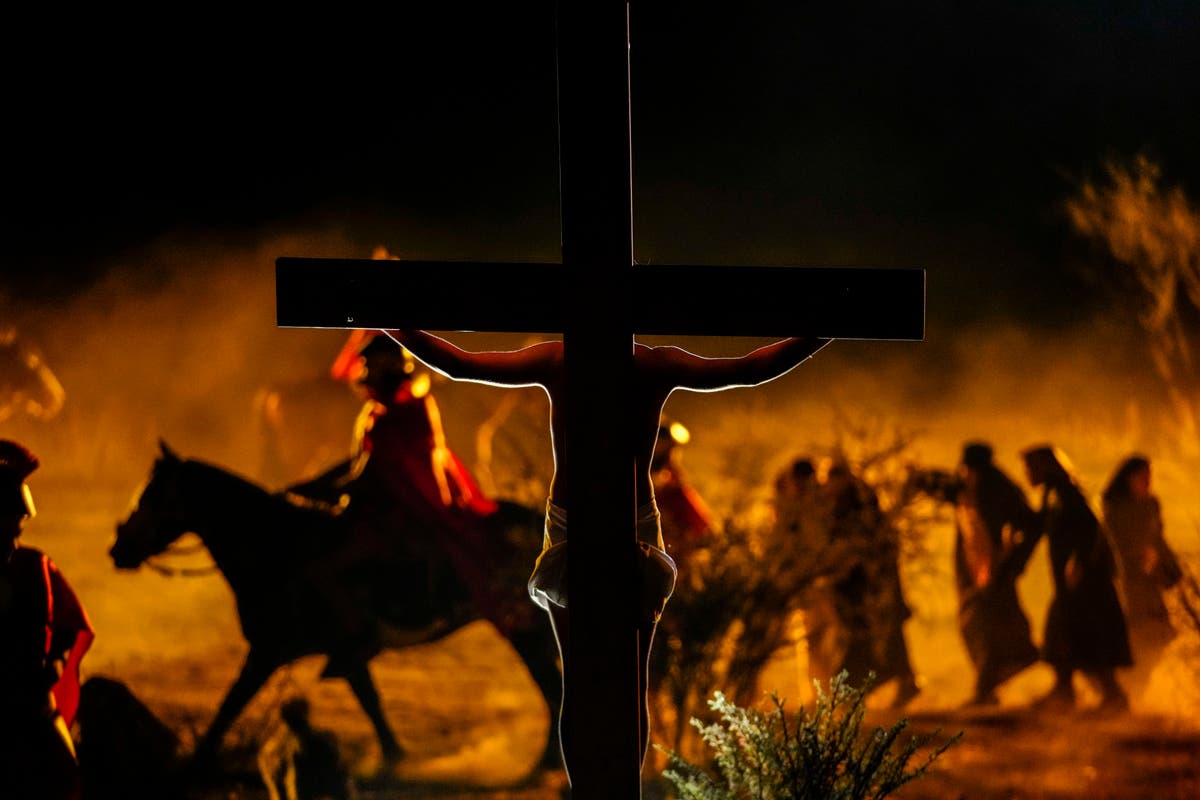 AP PHOTOS: Good Friday in Latin America