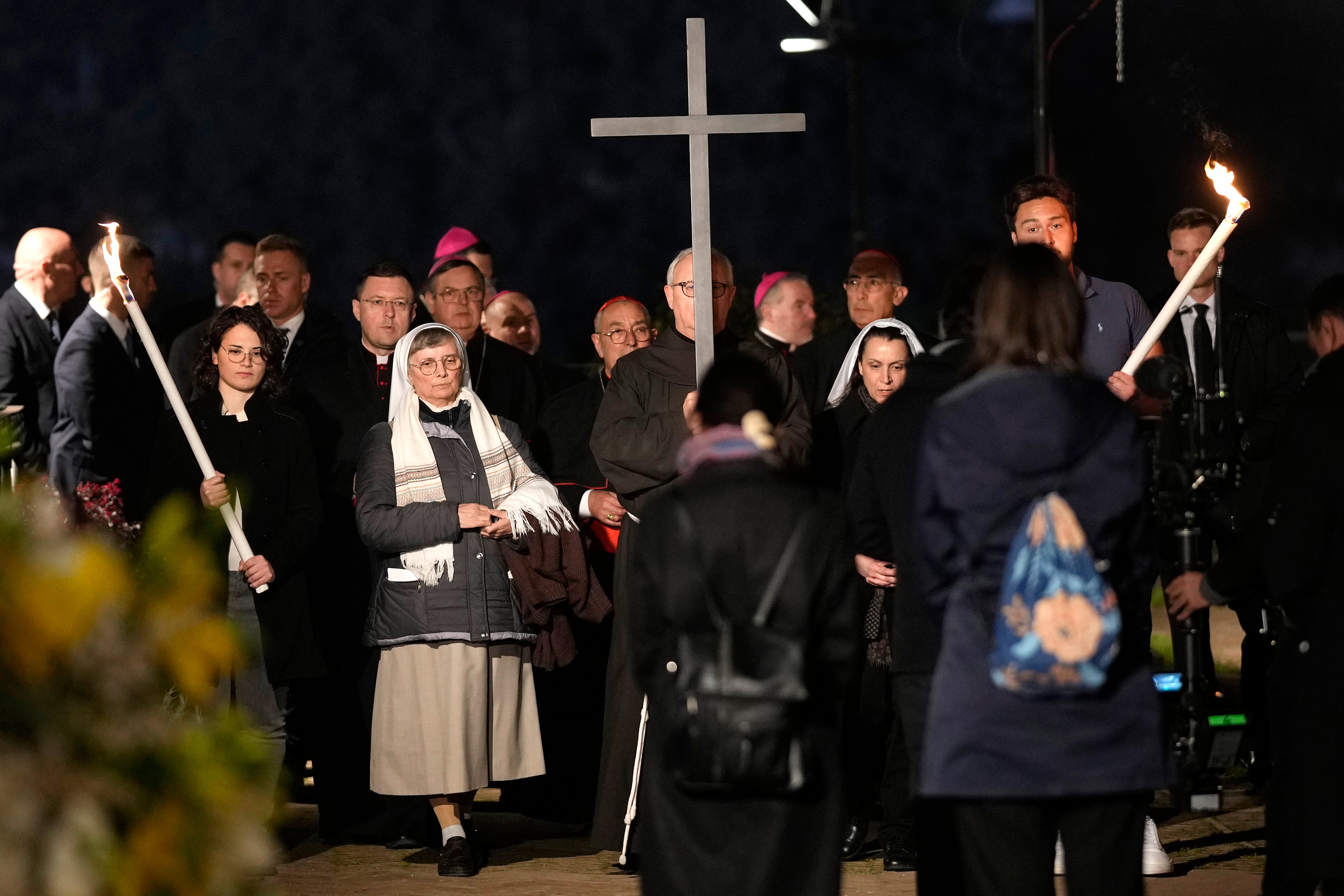 Italy Pope Good Friday