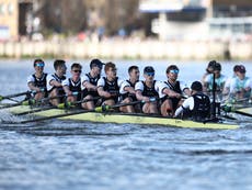 Oxford rower complains about ‘too much poo in water’ after heartbreaking Boat Race loss to Cambridge