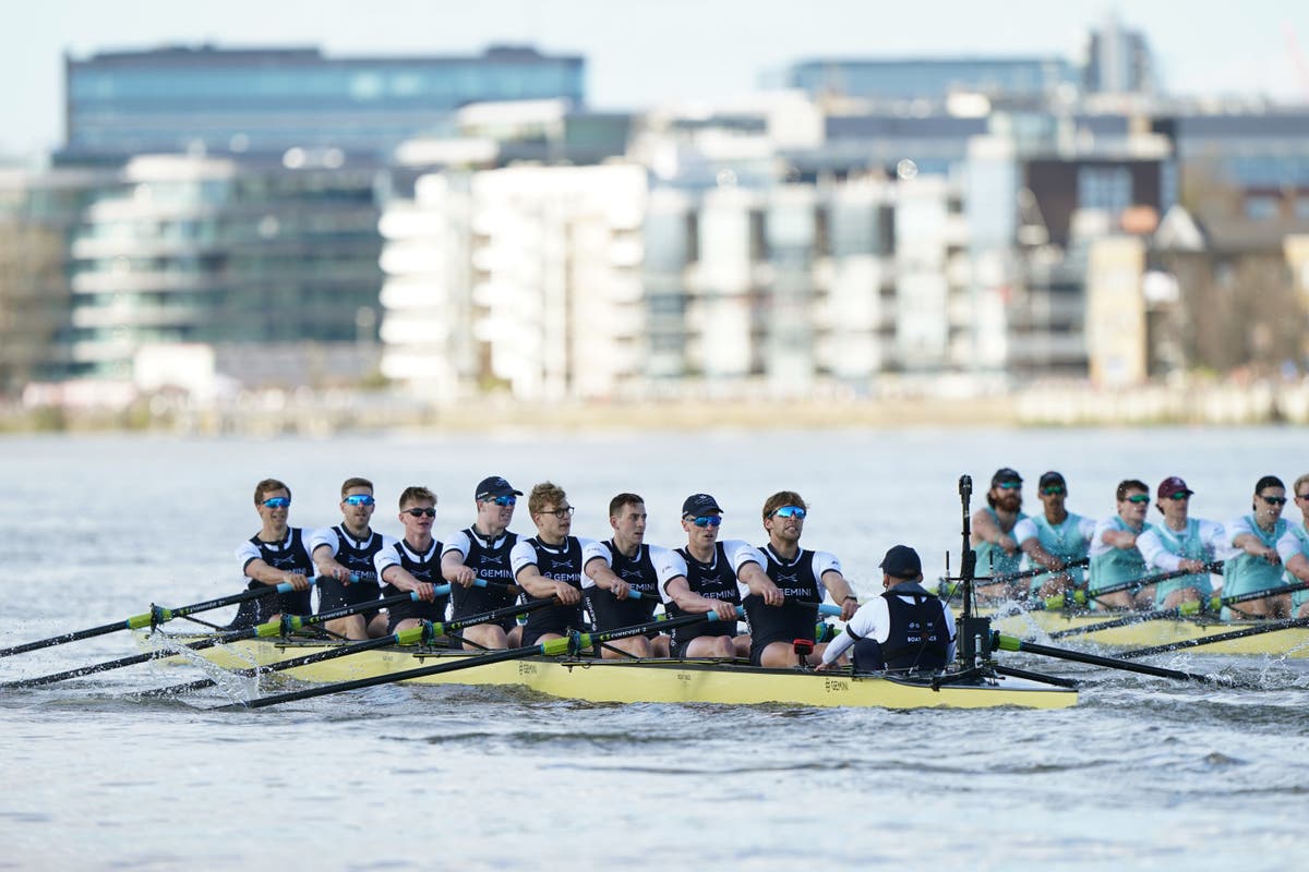 Rower criticises ‘poo in the water’ after Thames Boat Race The