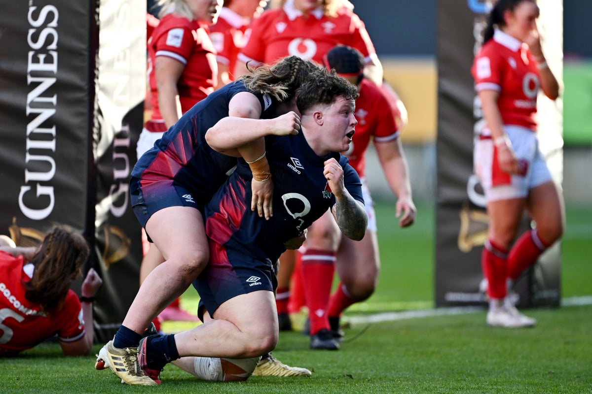 Eight-try England again illustrate Women’s Six Nations dominance in Wales thrashing