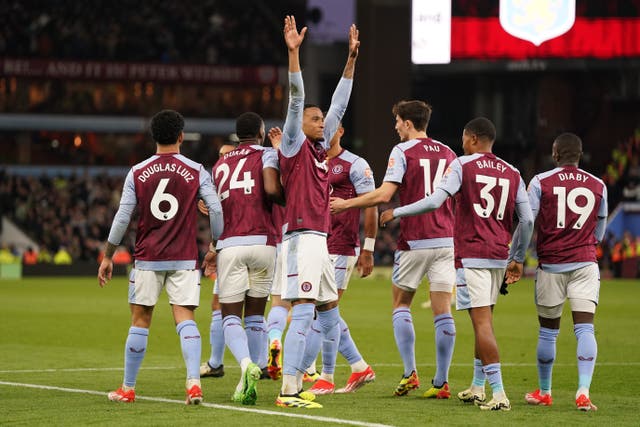 Aston Villa moved back up to fourth in the Premier League after beating Wolves (Bradley Collyer/PA)