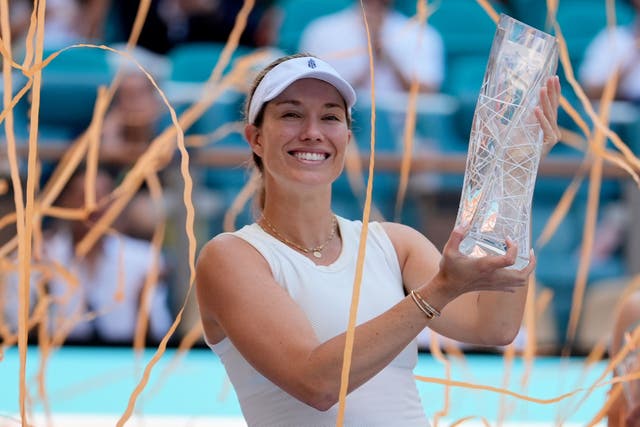 Danielle Collins is set to retire from the WTA Tour at the end of the season (Lynne Sladky/AP)