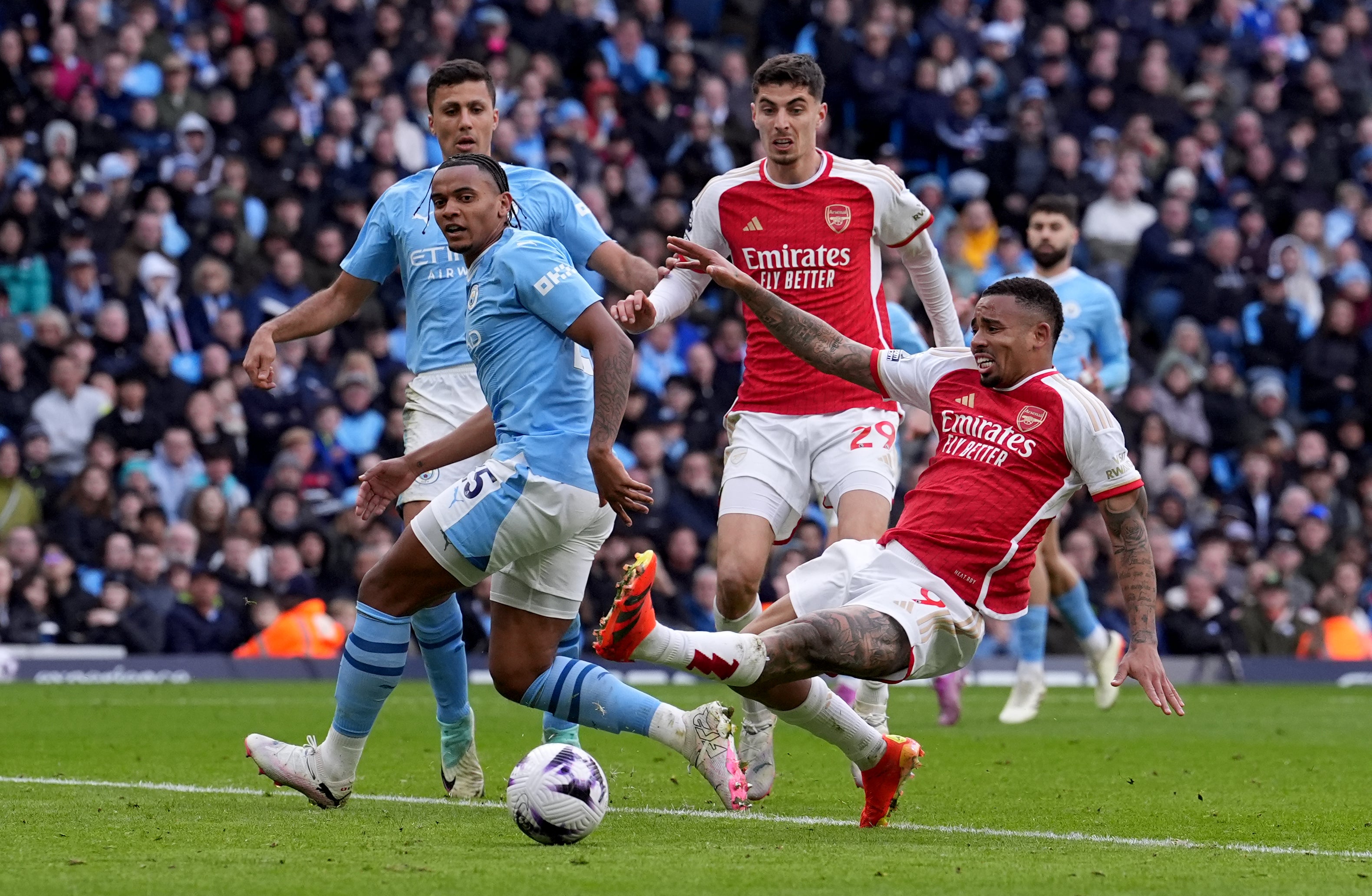 Gabriel Jesus created Arsenal’s best chances but was asked to play a thankless role at the top of the pitch