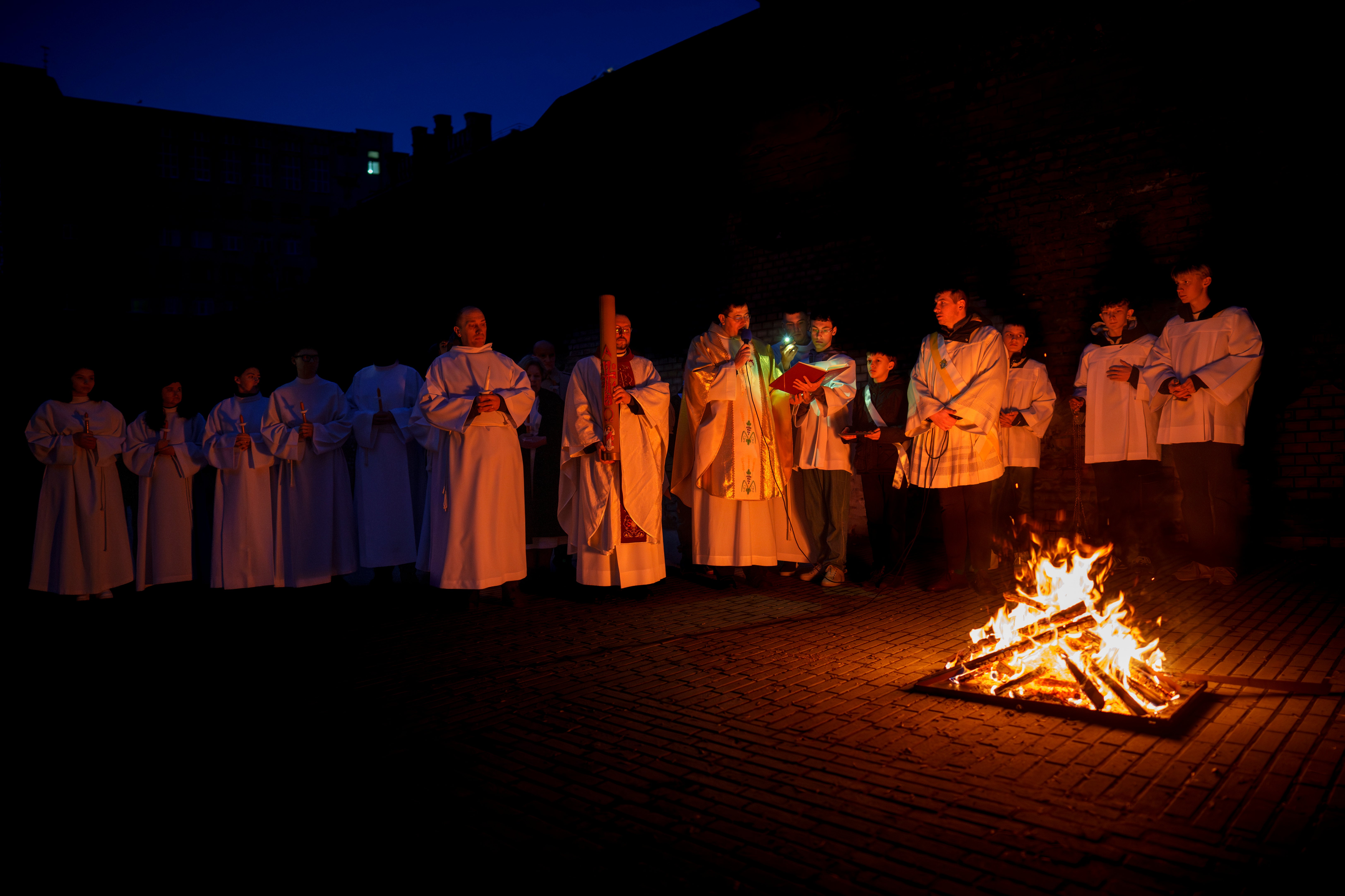 APTOPIX Russia Ukraine War Easter