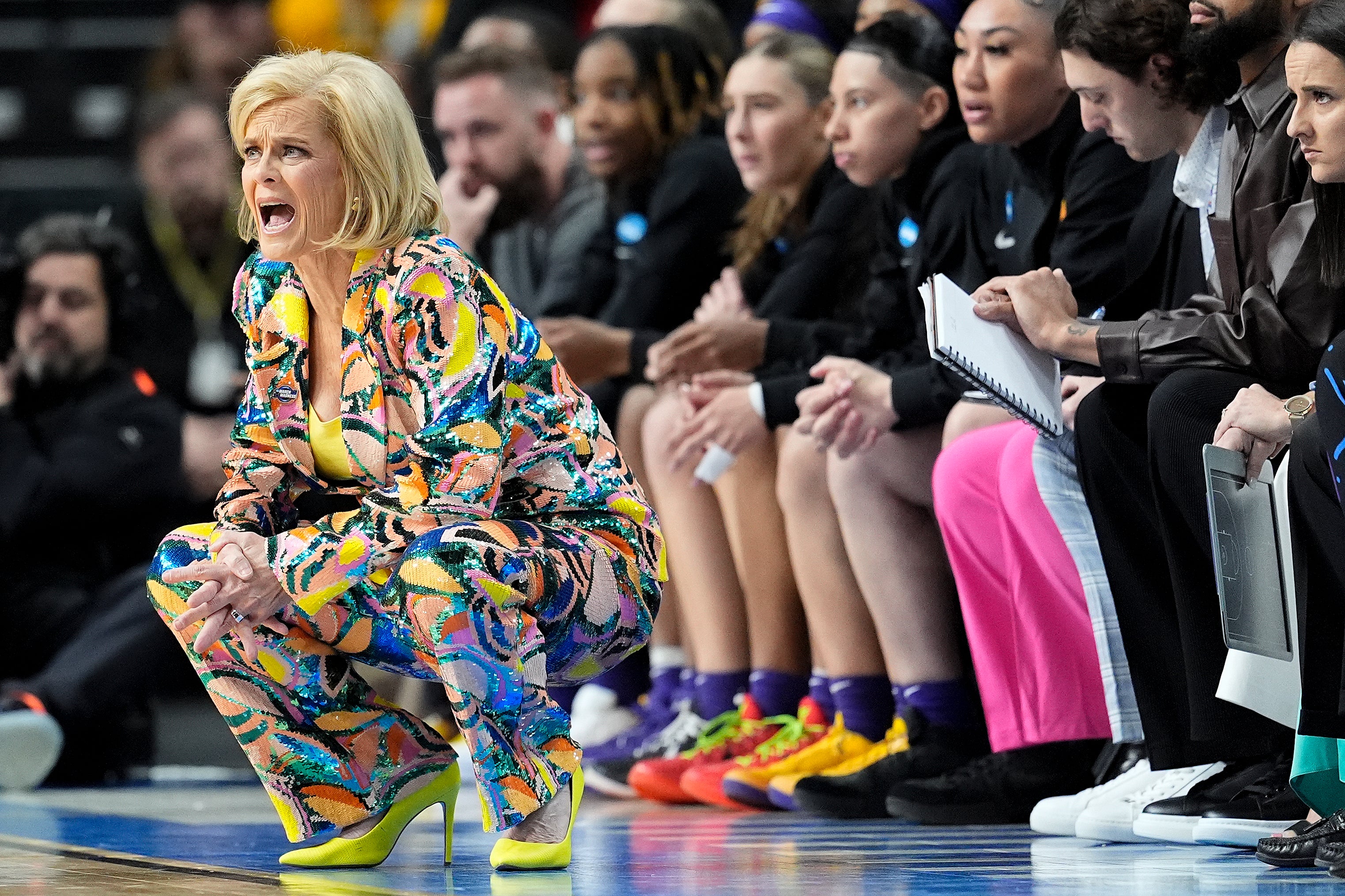 NCAA LSU UCLA Basketball