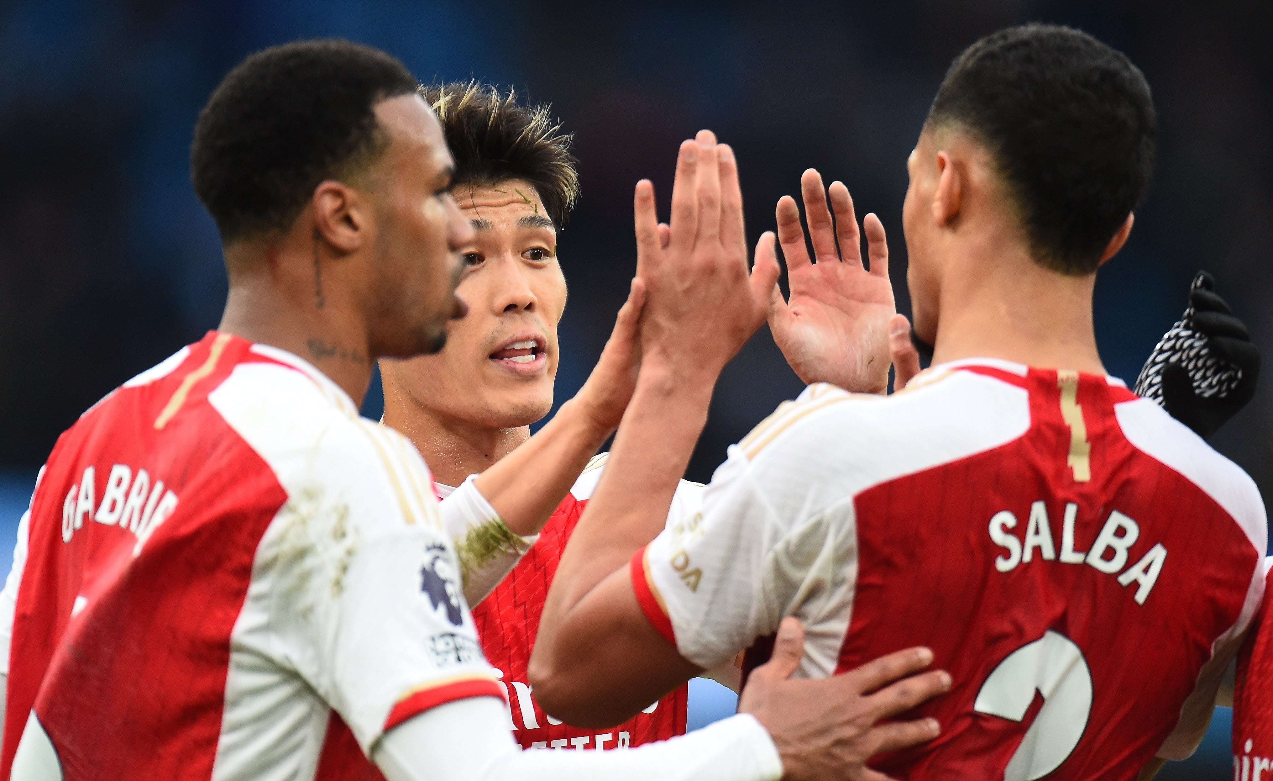 Arsenal celebrated a hard-earned point but even greater tests are to come