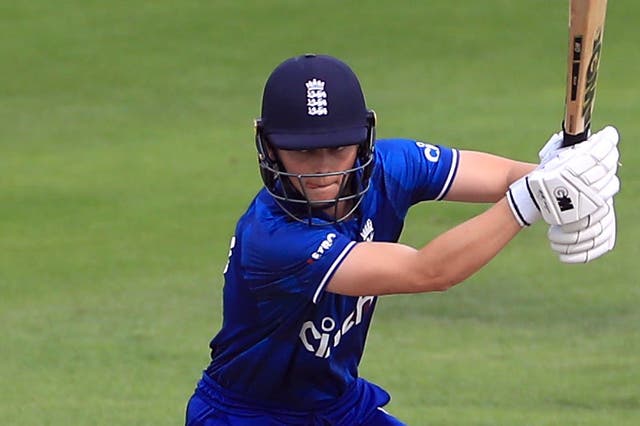 Amy Jones inspired England to victory in Wellington (Bradley Collyer/PA)