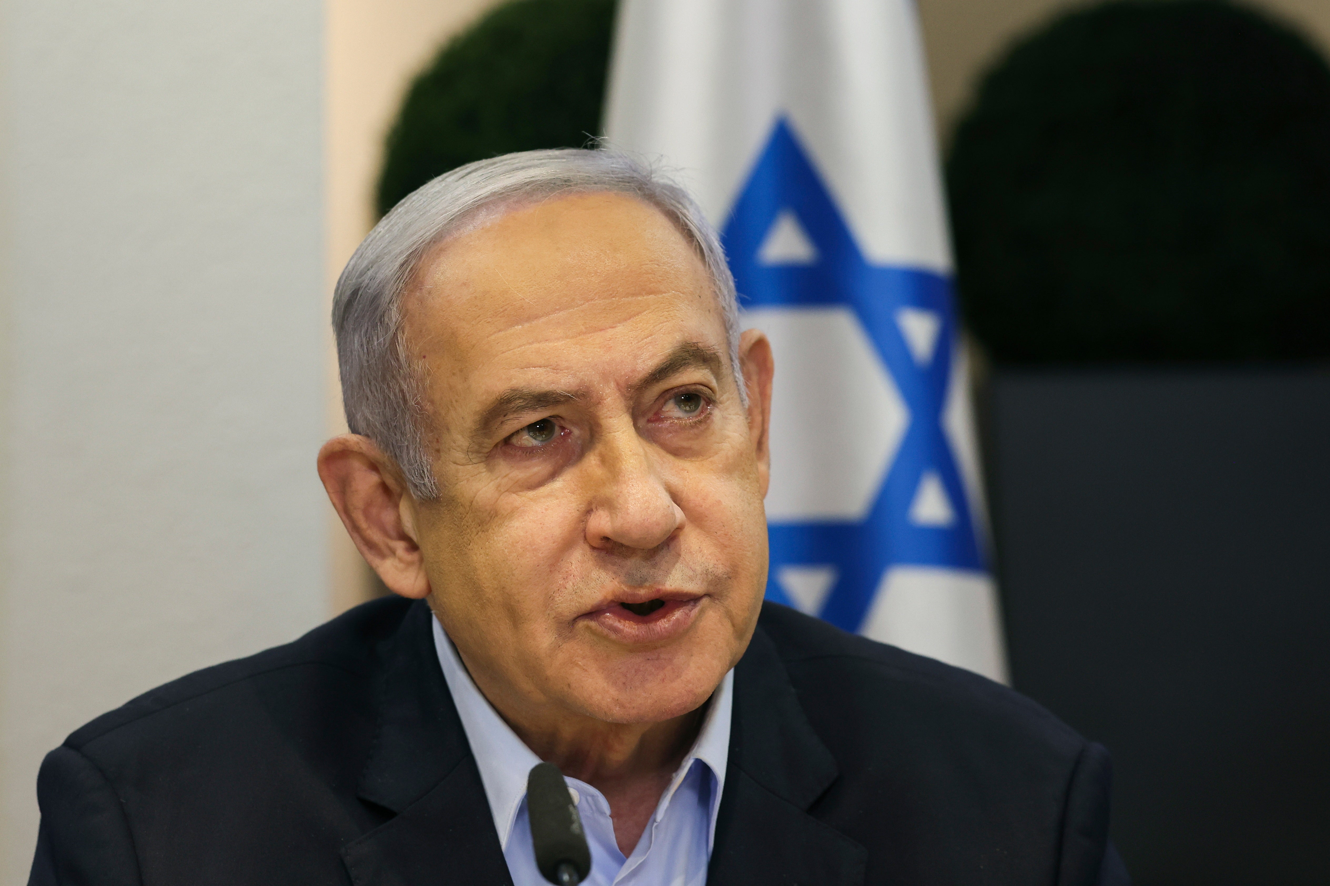 Israeli prime minister Benjamin Netanyahu, who announced the ejection of Al Jazeera from the country