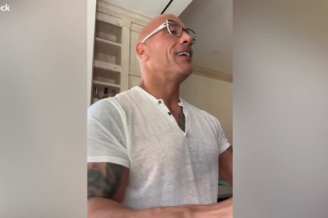 <p>The Rock sings special song for seriously ill two-year-old girl battling brain disorder.</p>