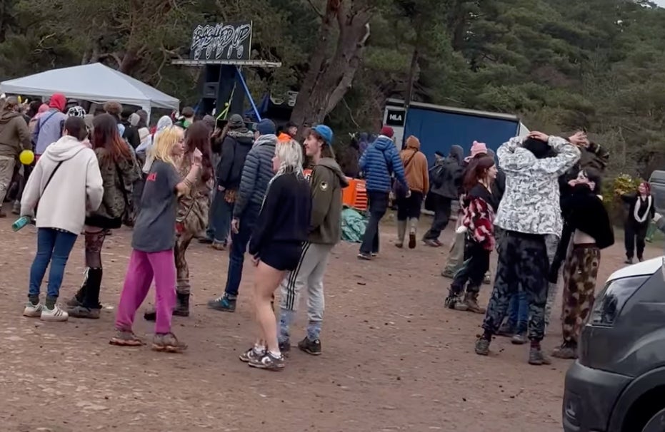 Hundreds flocked to multiple illegal raves in Exmoor over the Easter weekend