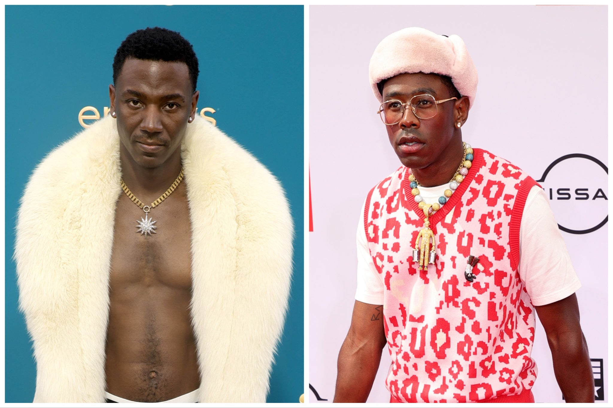 Jerrod Carmichael (left) and Tyler, the Creator