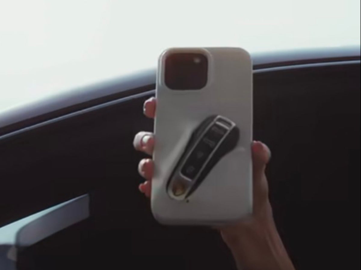 Porsche pokes fun at Hailey Bieber's Rhode phone cases with April Fools' ad | The Independent Porsche pokes fun at Hailey Bieber's Rhode phone cases with April Fools' ad | The Independent