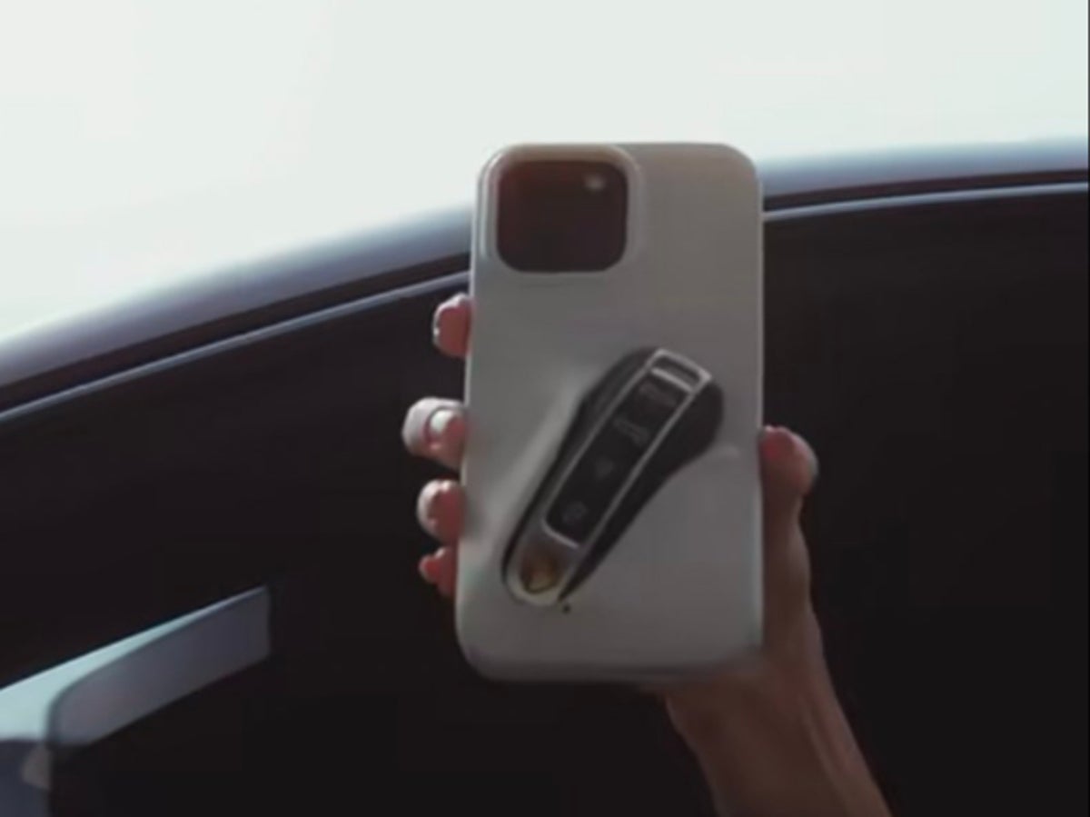 Porsche pokes fun at Hailey Bieber’s Rhode Beauty phone cases with April Fool’s ad