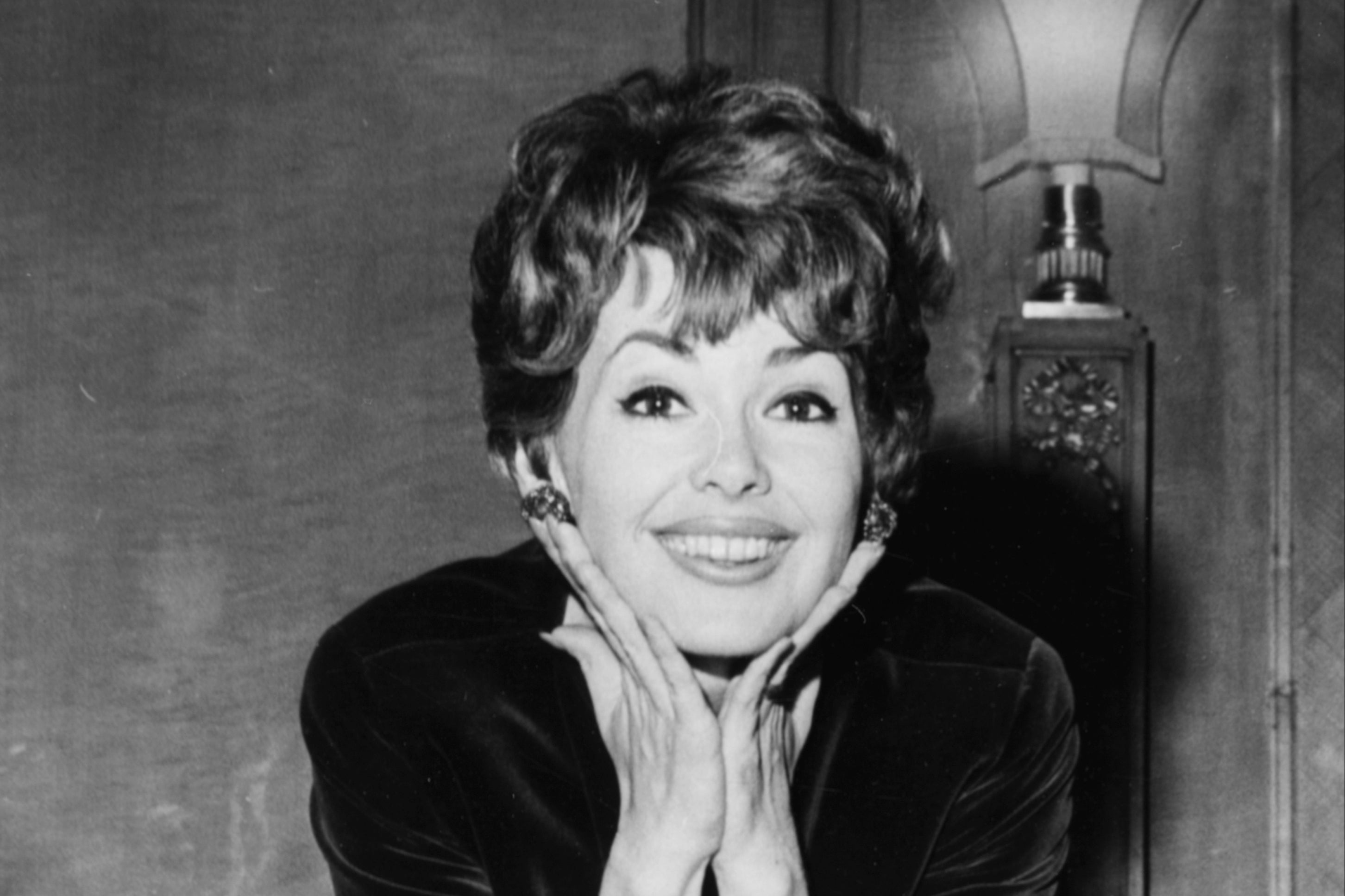 Barbara Rush at the Dorchester Hotel in London in 1964