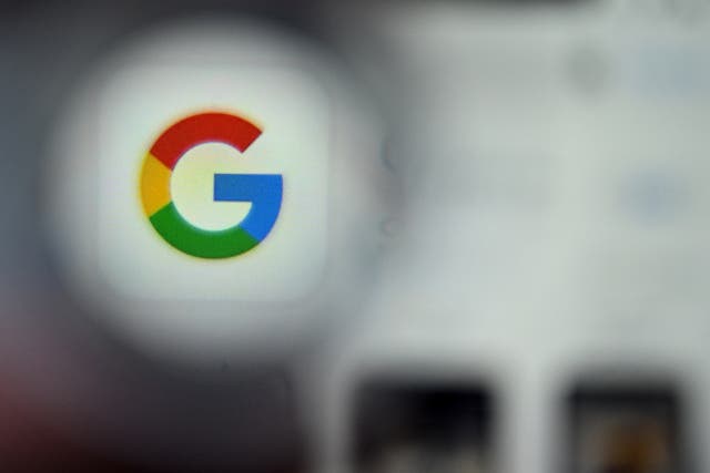 <p>This illustration photograph taken on December 22, 2023, shows the logo of US multinational technology and Internet-related services company Google displayed on a smartphone’s screen, in Frankfurt am Main, western Germany.</p>