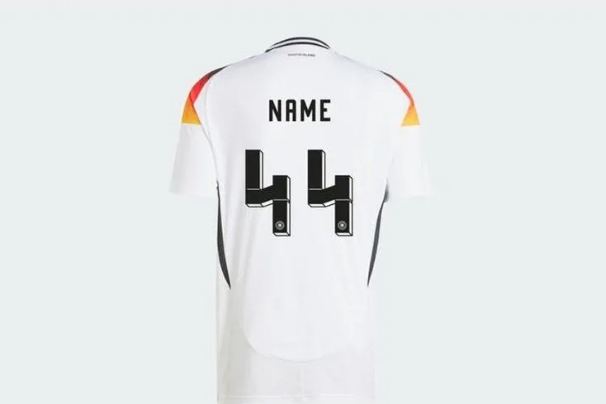 Germany’s number ‘44’ shirt has been compared to the SS ‘lightning bolts’ symbol
