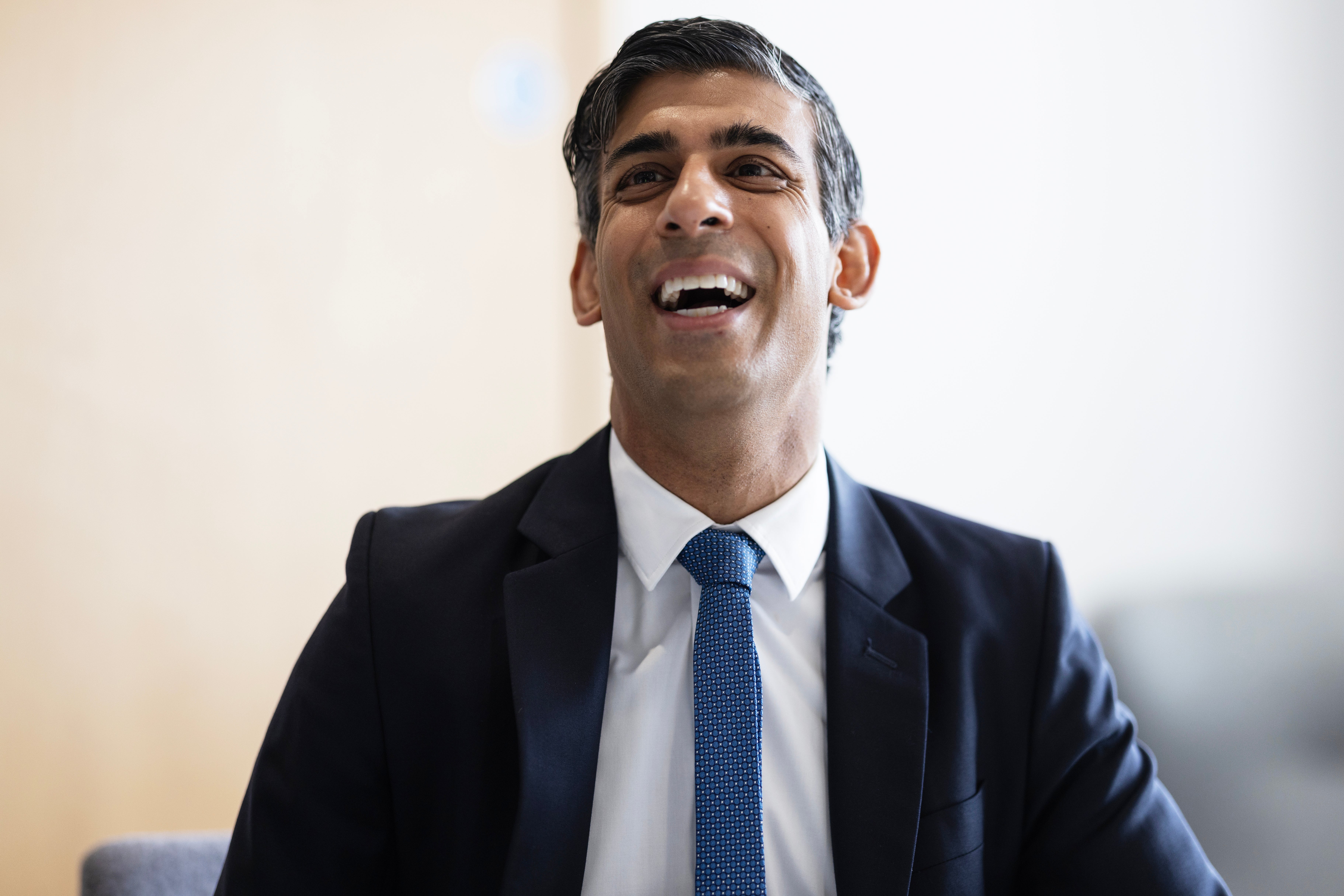 Rishi Sunak laughed off questions about when he will go to the polls