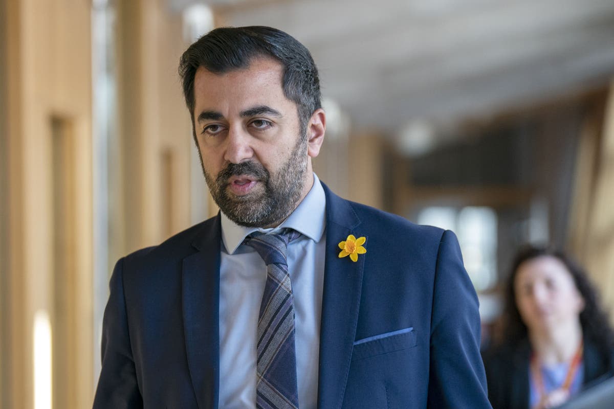 Yousaf condemns racist graffiti targeted at him near his Dundee home