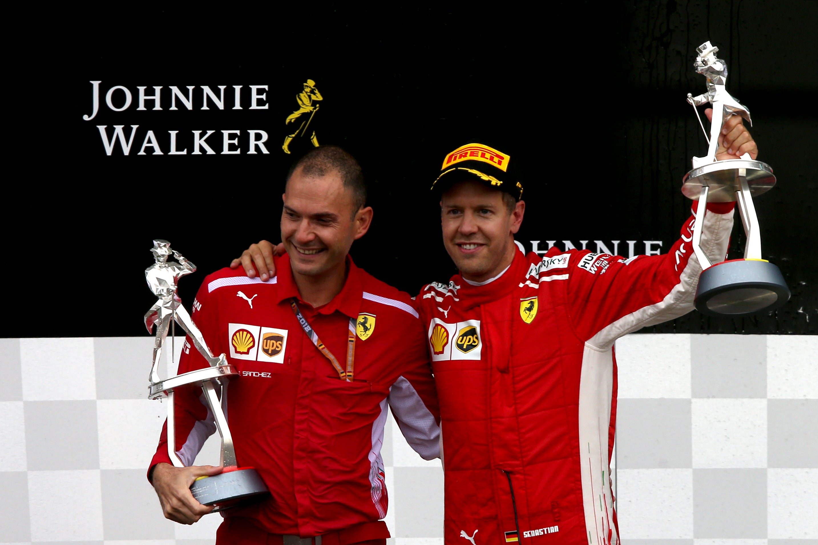 David Sanchez (left) joined McLaren from Ferrari in January but has now left the team