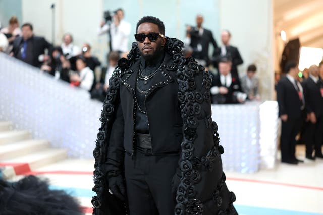 <p>Diddy at the Met Gala in 2023</p>