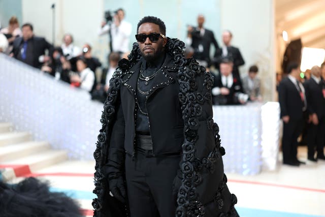<p>Diddy at the Met Gala in 2023</p>