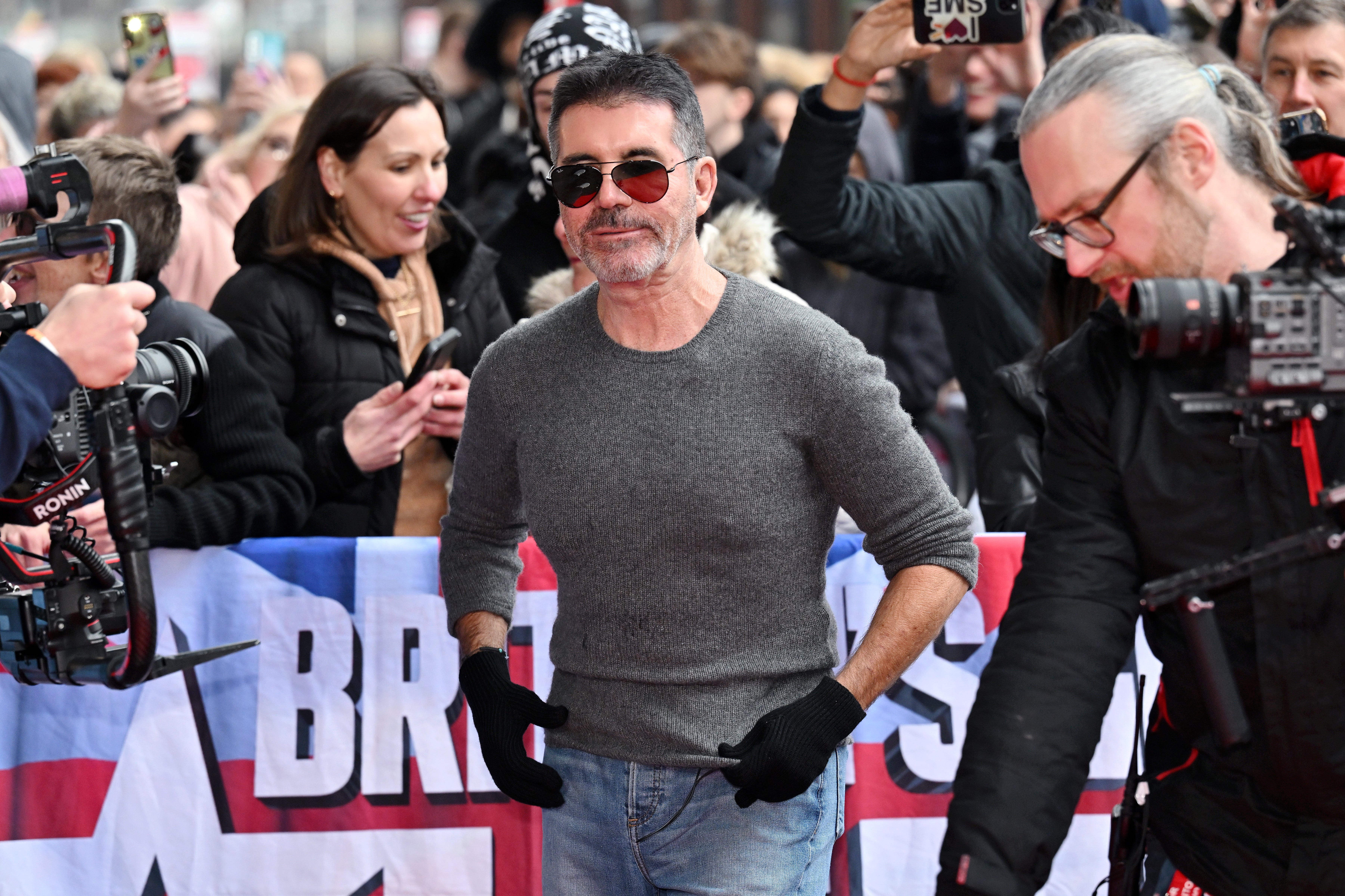 Simon Cowell brushed off comments Sharon Osbourne made on ‘Celebrity Big Brother’