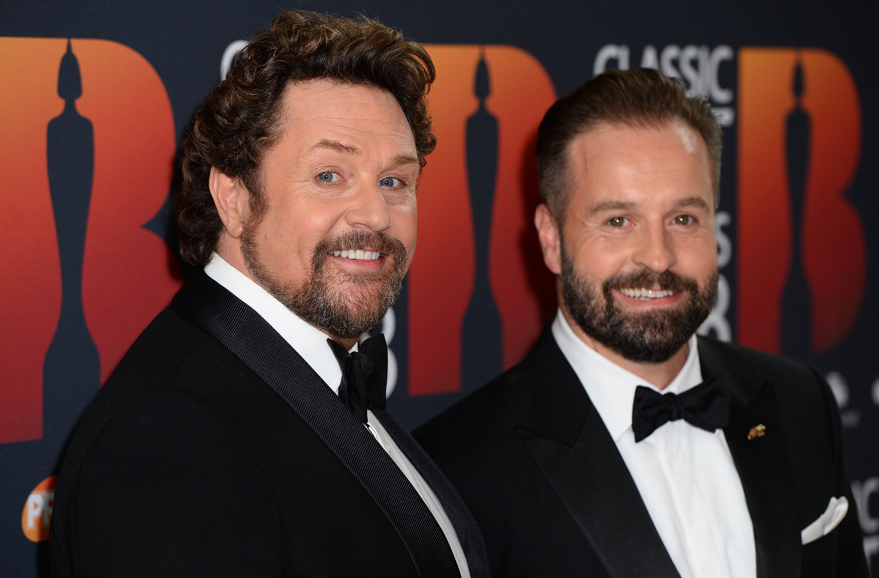 Michael Ball with his longtime singing partner, Alfie Boe