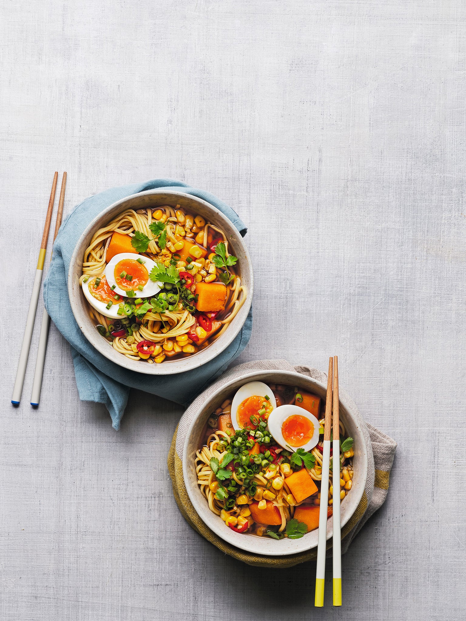 This colourful bowl is packed with veggies