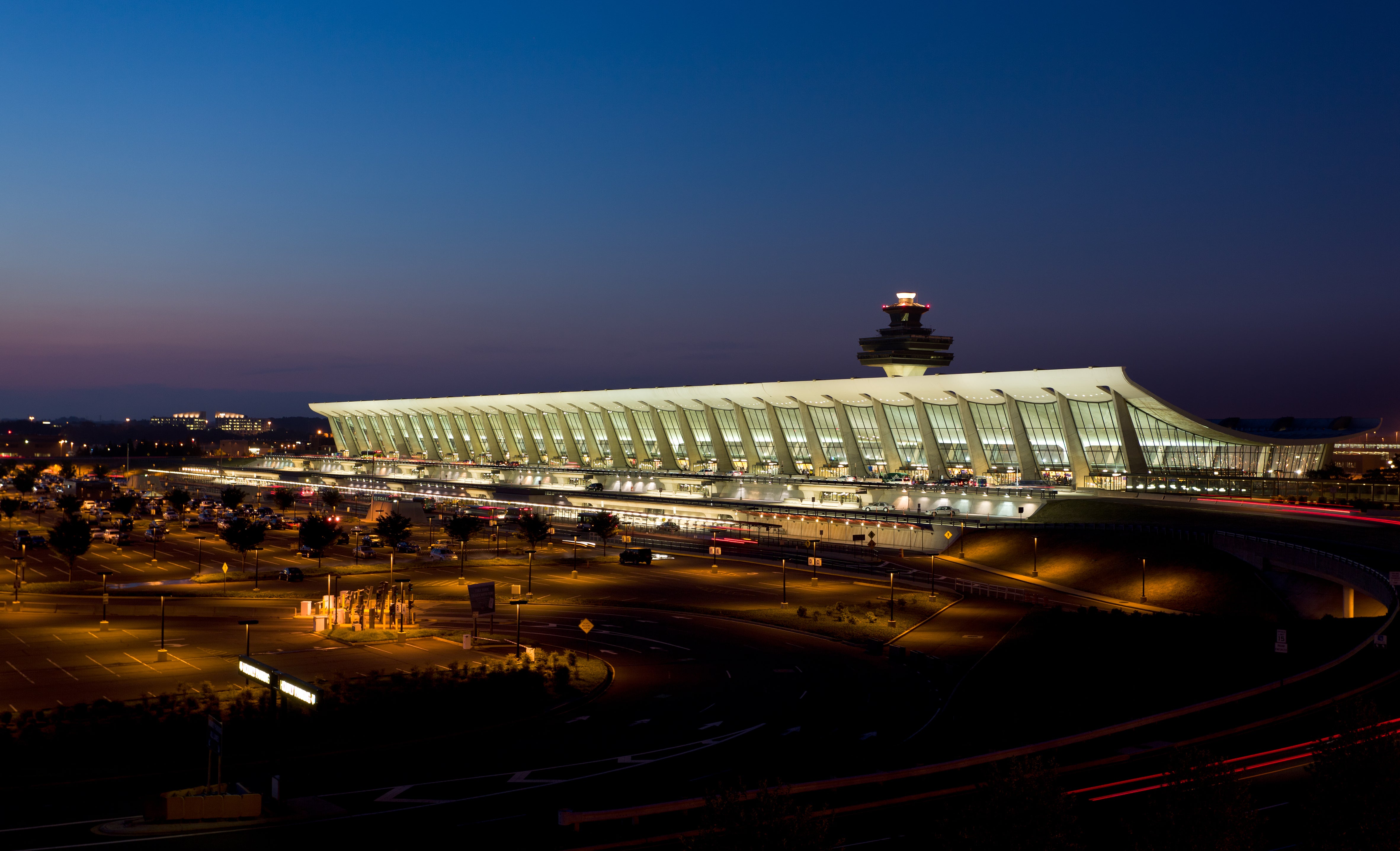 Washington Dulles International Airport in northern Virginia
