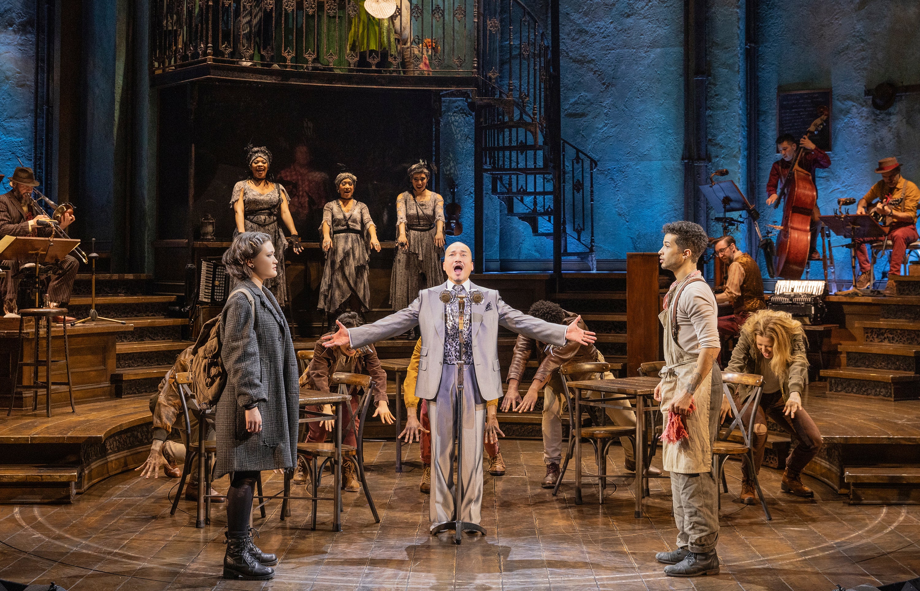 Theater-Hadestown-Dad and Daughter