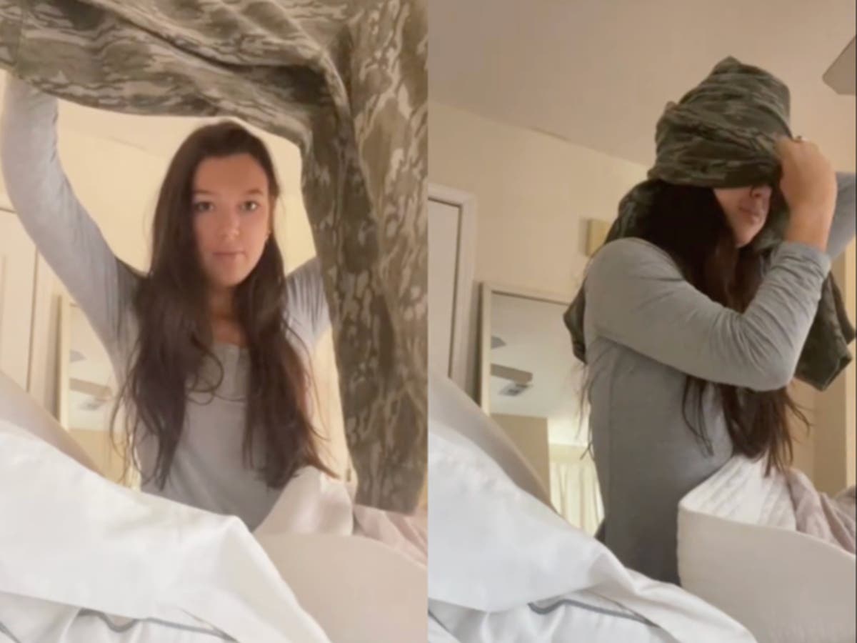 TikTok introduces new viral sweatshirt sleeping hack TikTok introduces new viral sweatshirt sleeping hack