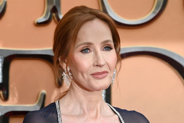 <p>JK Rowling previously challenged police to arrest her over her comments about transgender people </p>