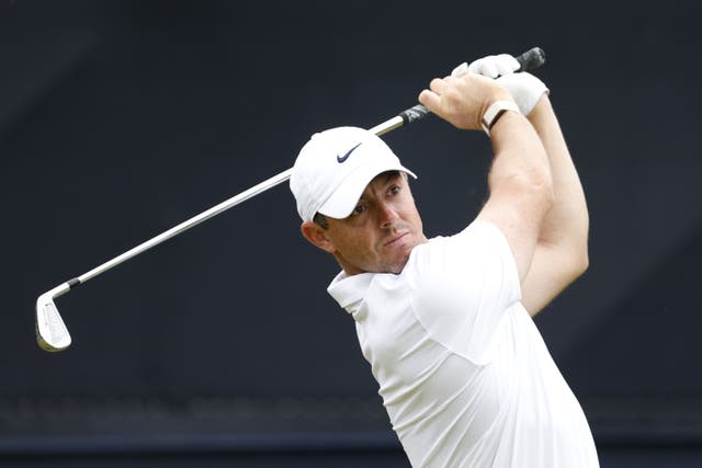 Rory McIlroy needs to win the Masters to complete a career grand slam (Richard Sellers/PA)