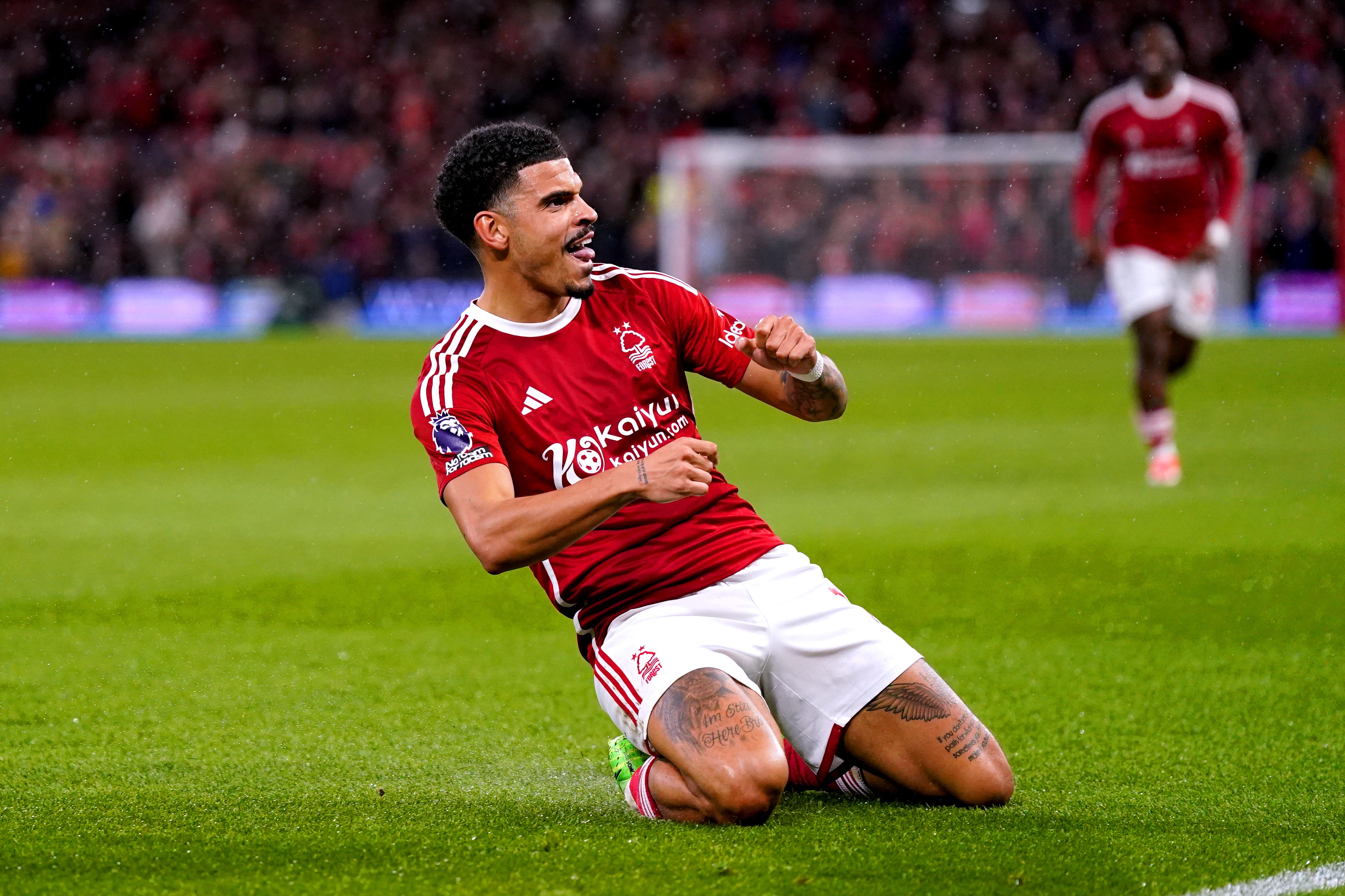 Morgan Gibbs-White was at the heart of everything Forest did well (Bradley Collyer/PA)