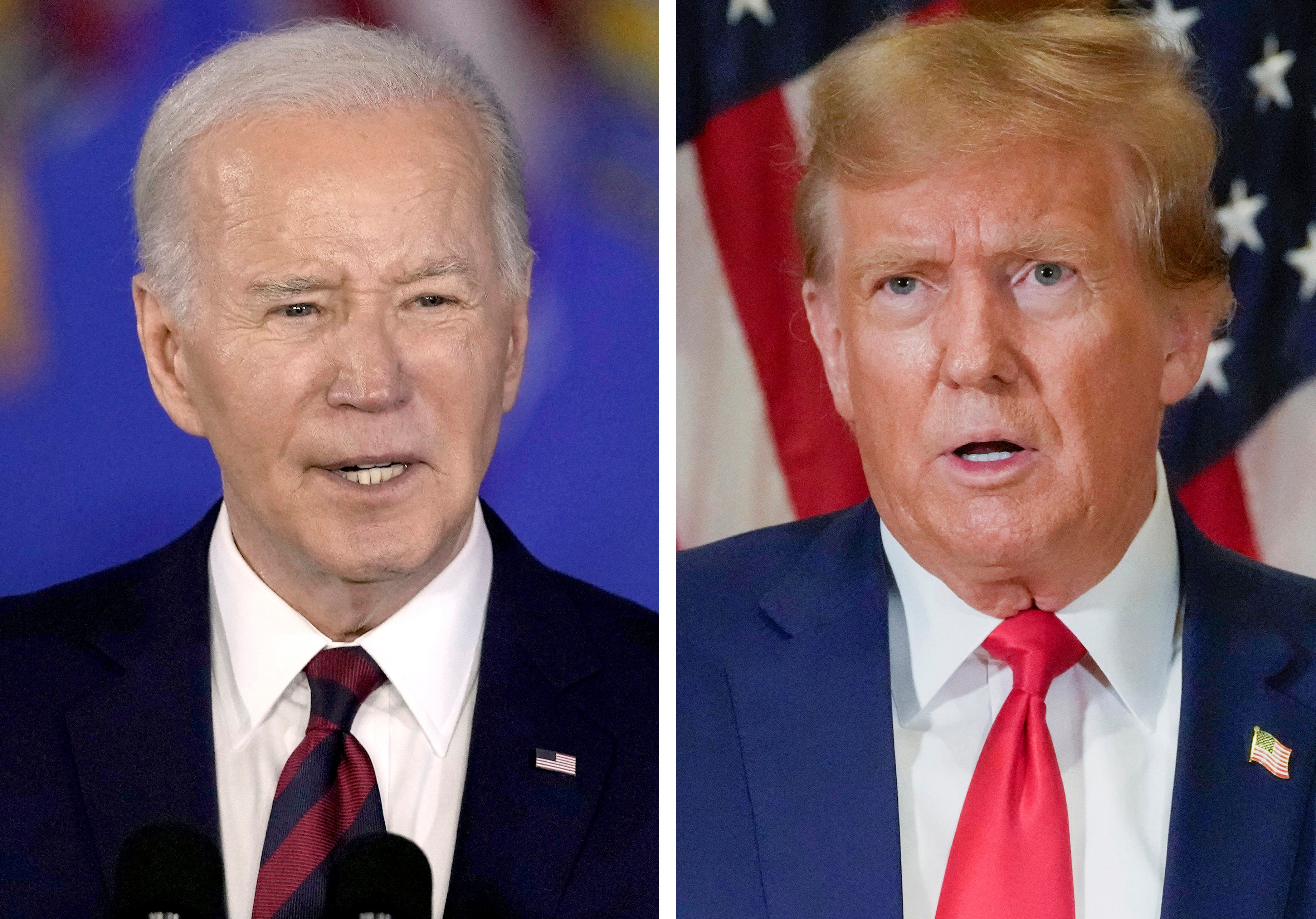 Mr Trump has previously challenged Mr Biden to debate him ‘any time, any place’