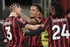 Justin Kluivert’s late winner enough for Bournemouth to see off Crystal Palace