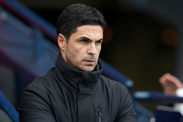 <p>Mikel Arteta’s side are in the hunt for two trophies (Martin Rickett/PA)</p>